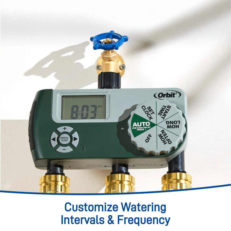 Load image into Gallery viewer, 3-Outlet Hose Watering Timer 56082
