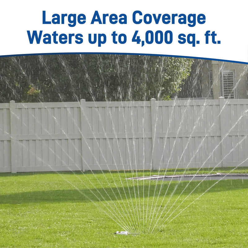Load image into Gallery viewer, Pro Series 4000 Sq Ft Metal Gear-Drive Oscillating Sprinkler 56281
