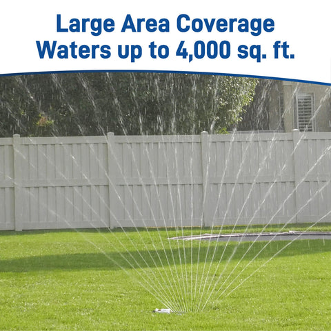 Pro Series 4000 Sq Ft Metal Gear-Drive Oscillating Sprinkler 56281, additional product view 2