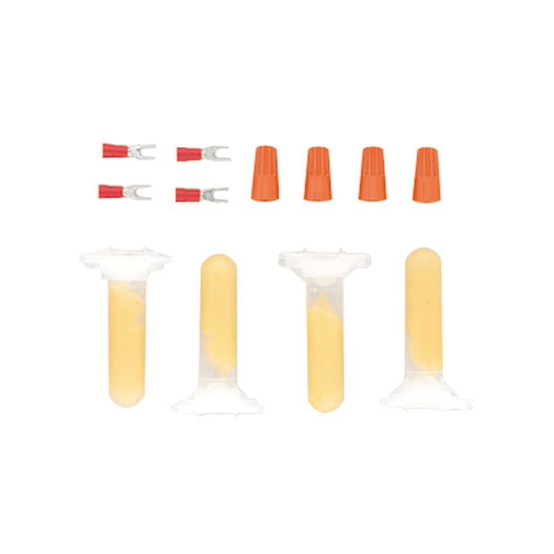 Load image into Gallery viewer, Product image of Orbit Irrigation Direct Burial Grease Tube w/Orange Wire Nut 4-pk 57002
