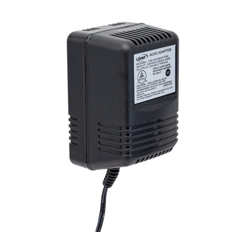 Load image into Gallery viewer, Product image of Orbit Irrigation 24V 750mA Transformer for Indoor Sprinkler Controllers 57040
