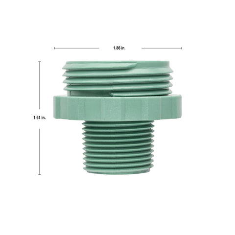 Orbit 3/4 inch MPT transition adapter