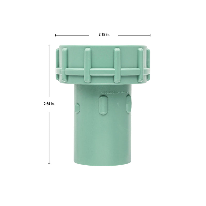 Load image into Gallery viewer, 1" PVC Swivel Adapter 57202
