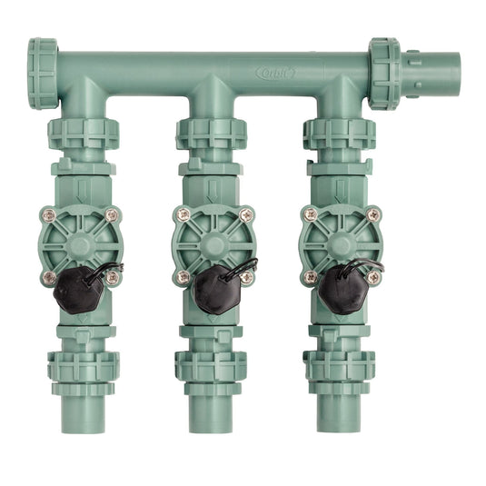 3-Valve Preassembled Manifold with PVC Adapters 57253