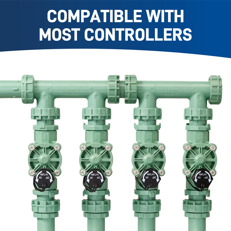Load image into Gallery viewer, 4-Valve Preassembled Manifold with PVC adapters 57257
