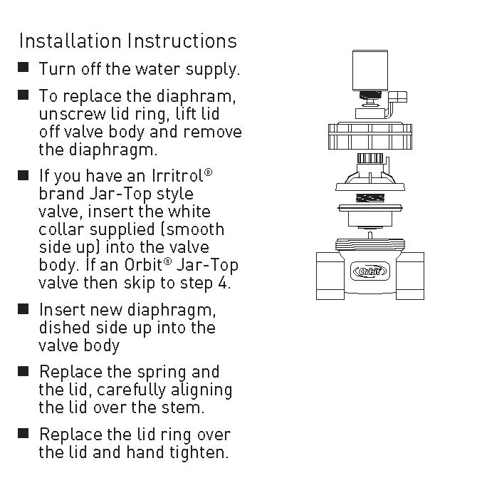 Load image into Gallery viewer, Jar Top Automatic Valve Diaphragm | 57473
