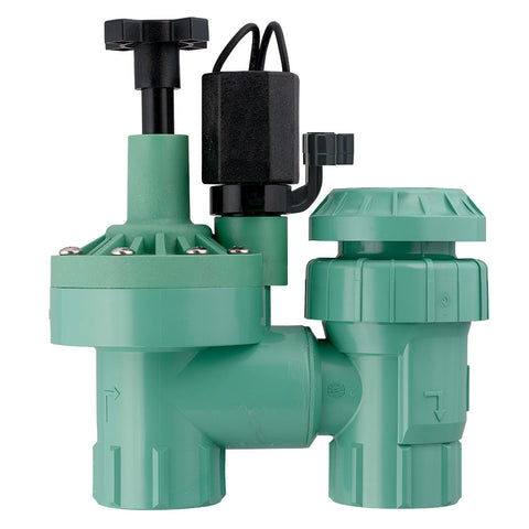 Orbit 100-Series anti-siphon automatic valve with flow control