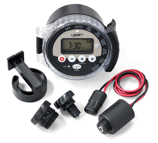 Product image of Orbit Irrigation Battery-Powered Sprinkler Controller