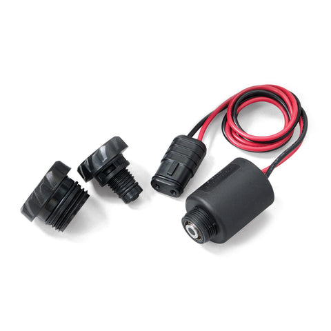 Orbit 12V latching solenoid with valve adapters