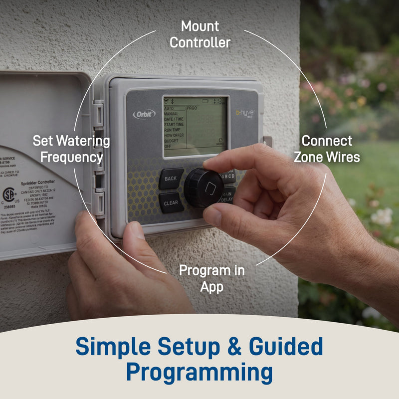 Load image into Gallery viewer, B-hyve Smart 6-Zone Indoor/Outdoor Sprinkler Controller Wi-Fi &amp; Bluetooth | 57946
