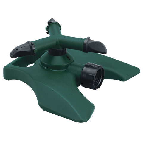 Orbit 3-arm plastic revolving sprinkler on plastic base 58221