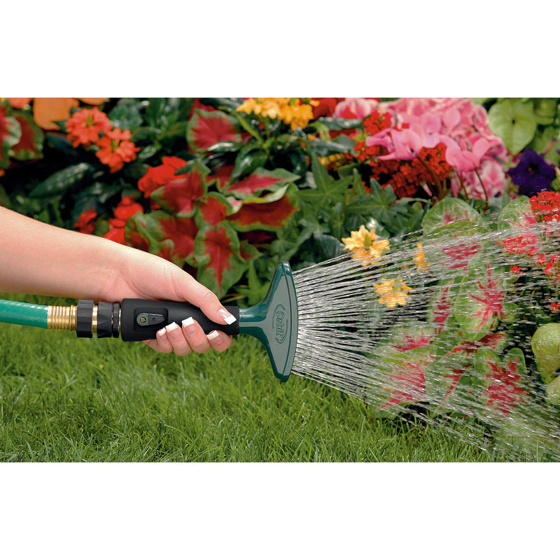 Load image into Gallery viewer, Aluminum Fan Spray Shower Nozzle with Shut-Off Lever 58297
