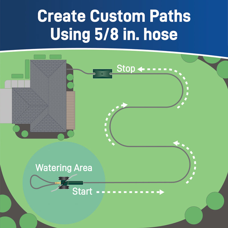Load image into Gallery viewer, Traveling Tractor Sprinkler 58322

