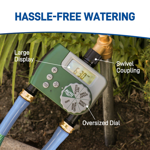 Digital 2 Outlet Hose Faucet Timer 58910, additional product view 2