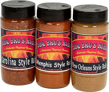 Load image into Gallery viewer, BBQ Bros Rubs "Southern Style" Set (Retail Size 3-4oz)

