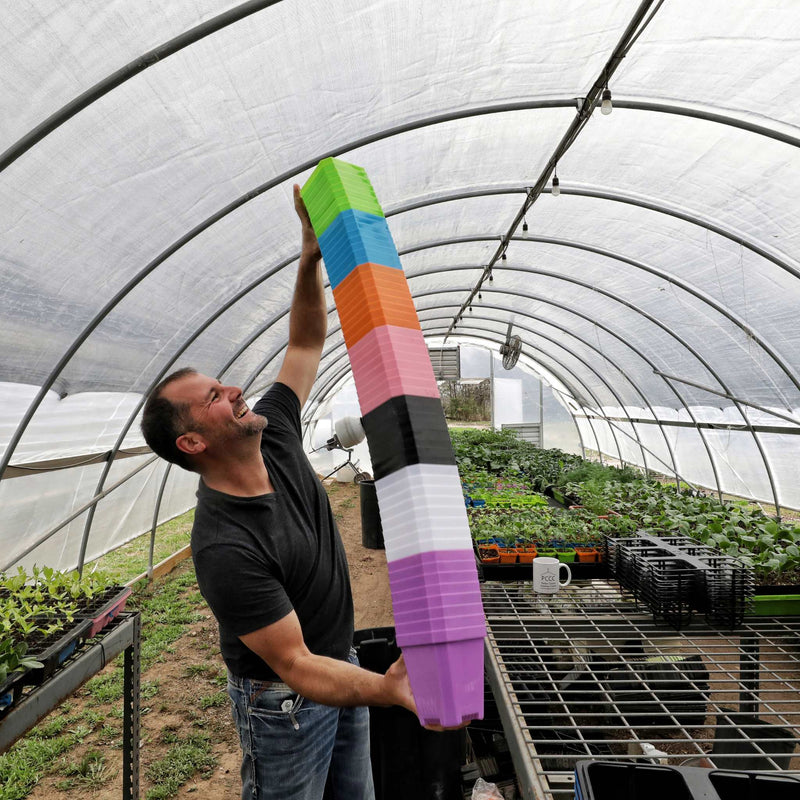 Load image into Gallery viewer, 5" Nursery Pots with Insert Tray
