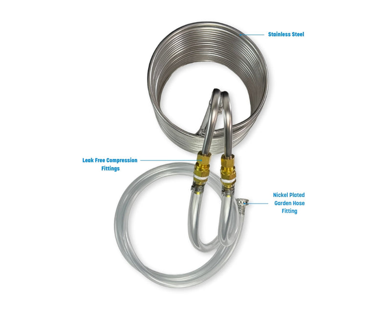 Load image into Gallery viewer, Knockout Immersion Wort Chiller, Stainless Steel

