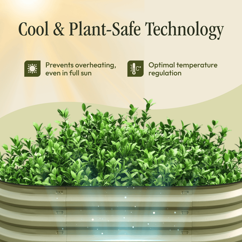 Load image into Gallery viewer, Gro-Rite "No Tools Needed" Premium Metal Raised Garden Bed Kit
