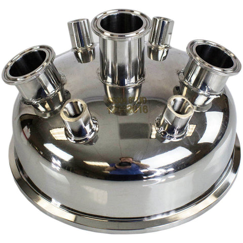 8in Tri-Clamp Hemispherical Lid