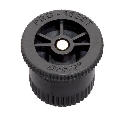 Orbit side strip pattern spray nozzle