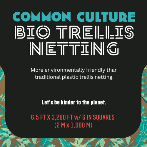 Load image into Gallery viewer, Common Culture Bio Trellis Netting Bulk Roll 6.5 ft x 3,280 ft w/ 6in Squares
