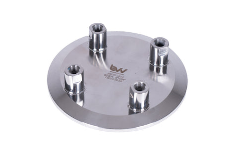 6 Inch Tri-Clamp Endcap with 4 1/4 Inch FNPT Ports