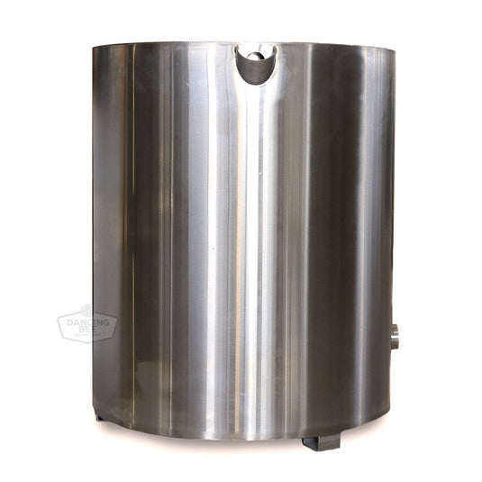 Dancing Bee 60-litre stainless steel water-jacketed wax melting tank for candle wax.