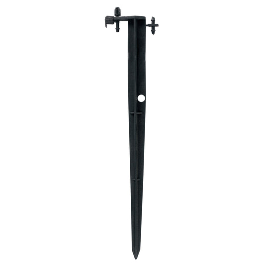 Product image of Orbit Irrigation 1/4" Barb Micro-Sprinkler Ctr Strip Pattern on 12" Stake