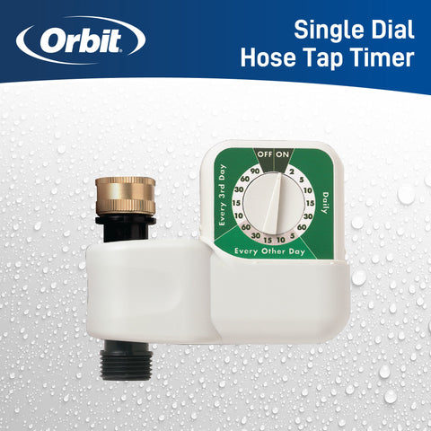 1-Outlet Automatic Single-Dial Hose Faucet Timer 62024, additional product view 2