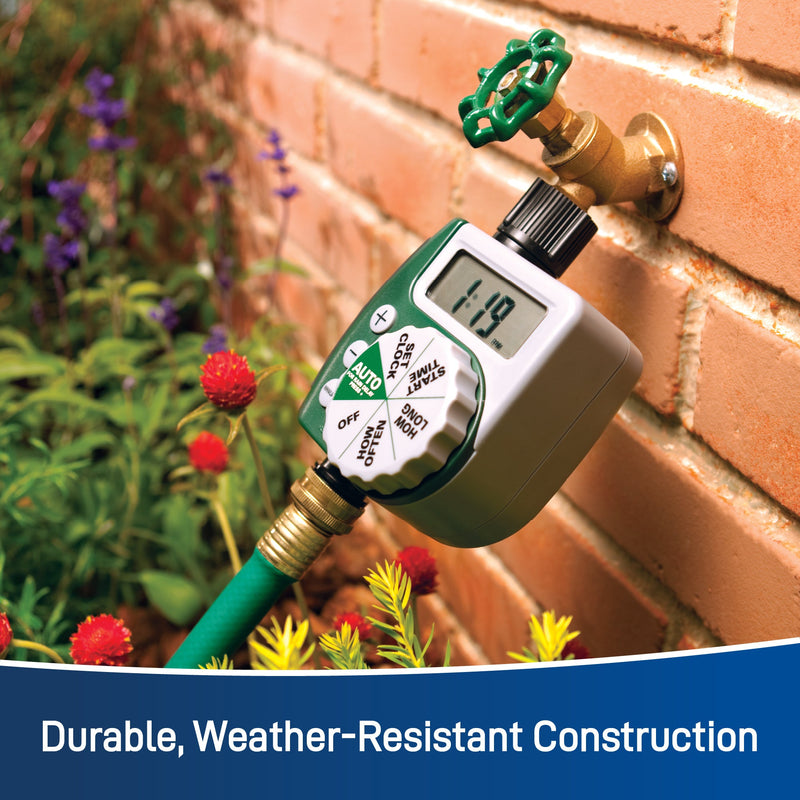 Load image into Gallery viewer, 1-Outlet Programmable Hose Faucet Timer | Retail Packaging | 62061
