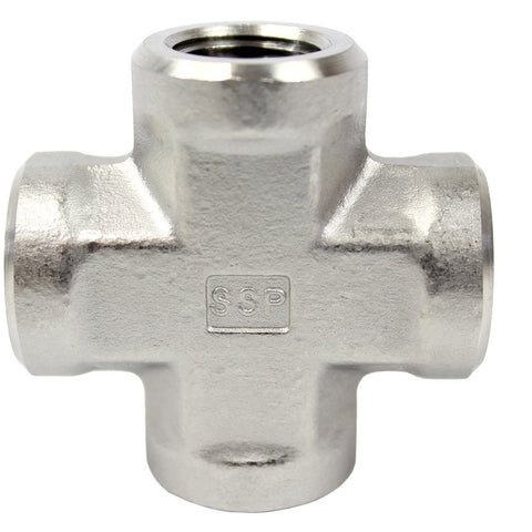Pipe cross fitting