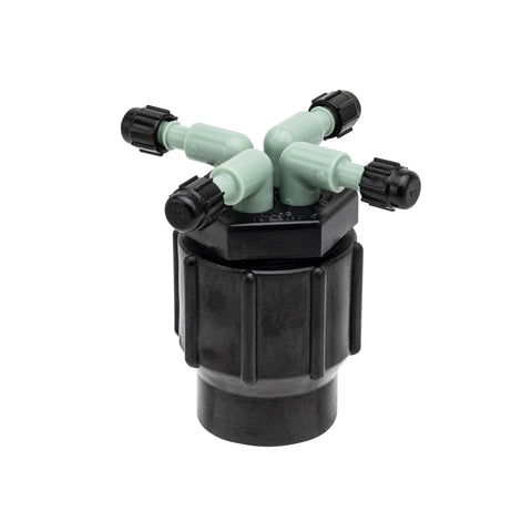 Orbit 4-port full flow manifold