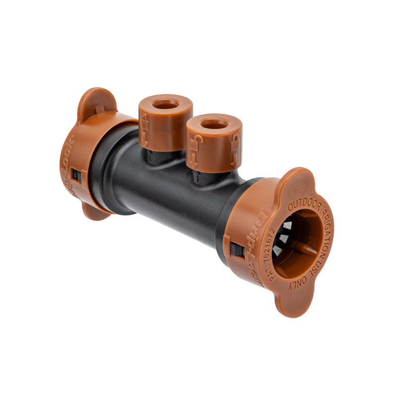 Load image into Gallery viewer, 1/2" x 1/4" Drip-Lock 2-Port Drip Manifold 67046
