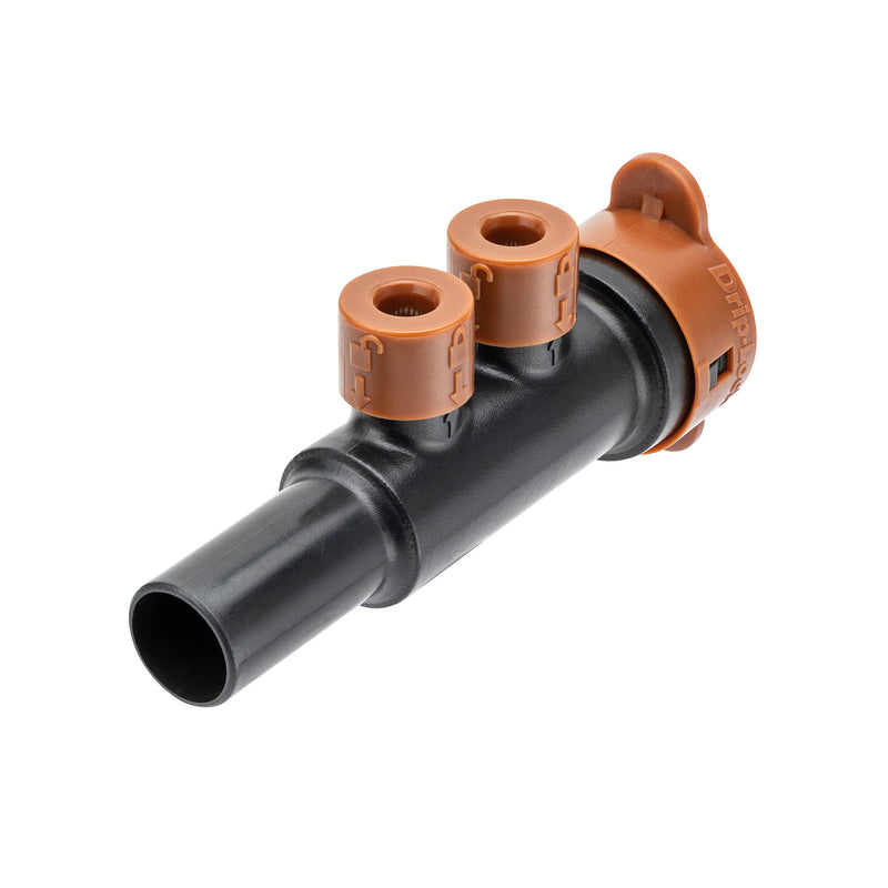 Load image into Gallery viewer, 1/2" x 1/4" Drip-Lock 2-Port Extension Manifold 67047
