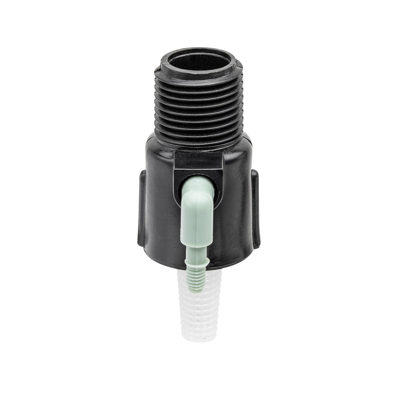 Load image into Gallery viewer, 1/2" FPT x 1/4" Barb 1-Port Full Flow Drip Manifold 67050
