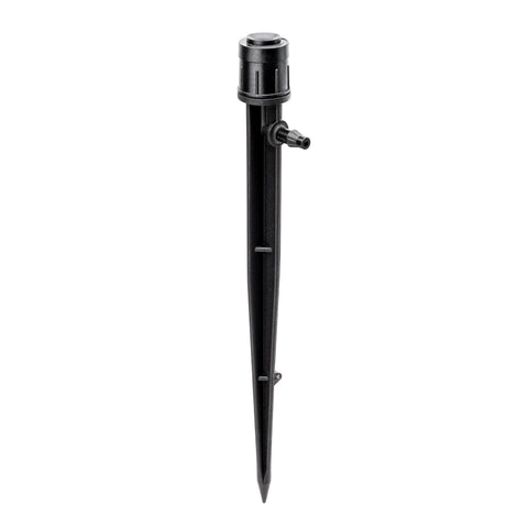 Orbit micro-bubbler on stake