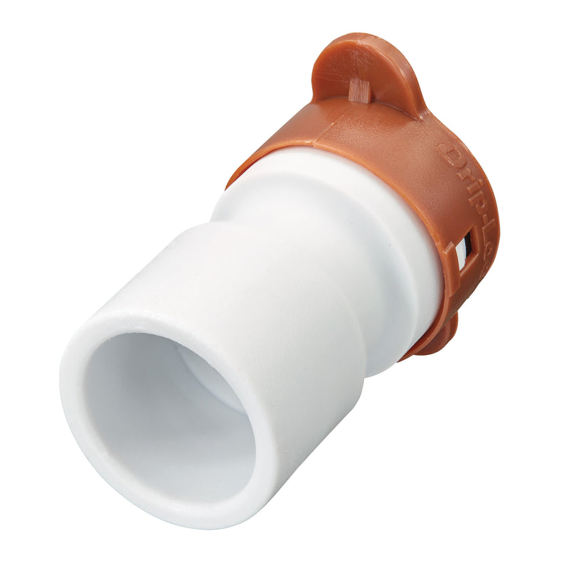 Load image into Gallery viewer, 3/4" PVC Slip x 1/2" Drip-Lock Adapter 67448
