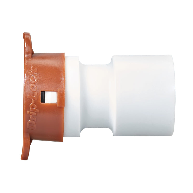 Load image into Gallery viewer, 3/4" PVC Slip x 1/2" Drip-Lock Adapter 67448
