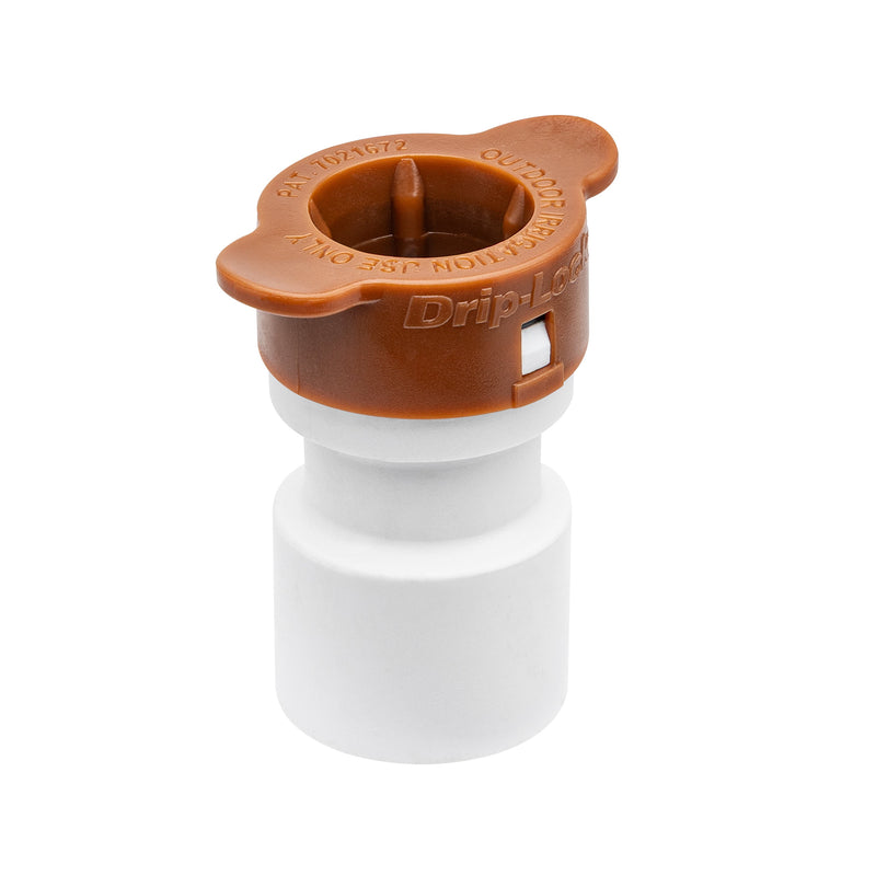 Load image into Gallery viewer, 1/2" PVC Slip x Drip-Lock Adapter 67449
