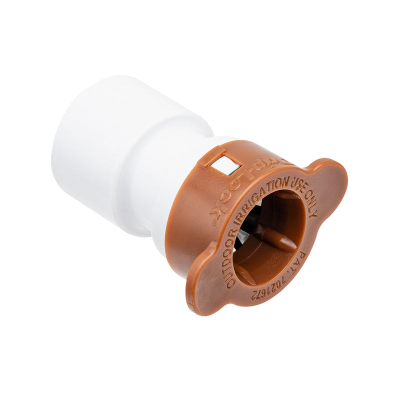 Load image into Gallery viewer, 1/2" PVC Slip x Drip-Lock Adapter 67449
