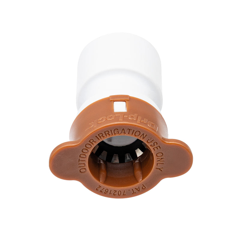 Load image into Gallery viewer, 1/2" PVC Slip x Drip-Lock Adapter 67449
