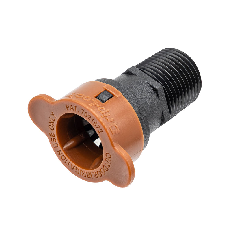 Load image into Gallery viewer, 1/2" MPT x Drip-Lock Adapter 67494
