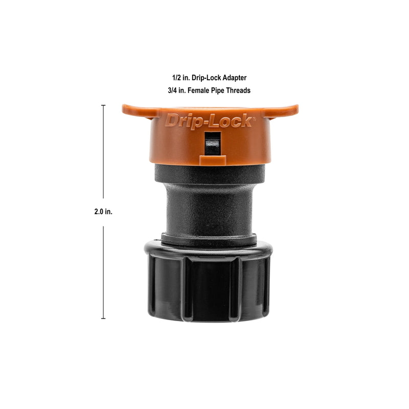 Load image into Gallery viewer, 1/2" Drip-Lock Hose Faucet Adapter 67495
