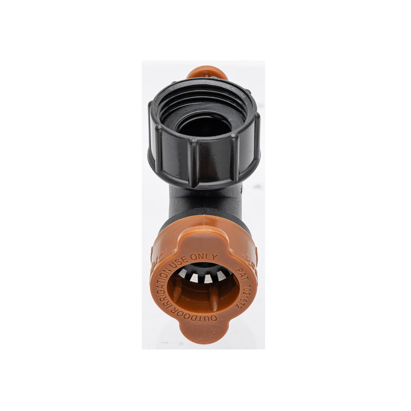 Load image into Gallery viewer, 3/4" FHT Swivel x 1/2" Drip-Lock Tee 67496
