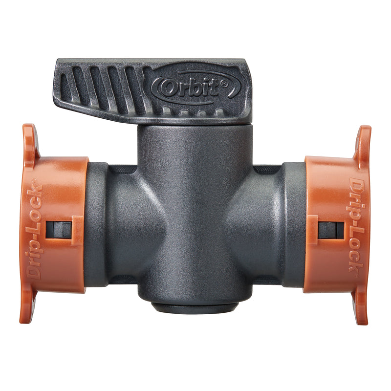 Load image into Gallery viewer, 1/2" Drip-Lock Universal Push-Fit Coupling with Shut-Off Valve 67497

