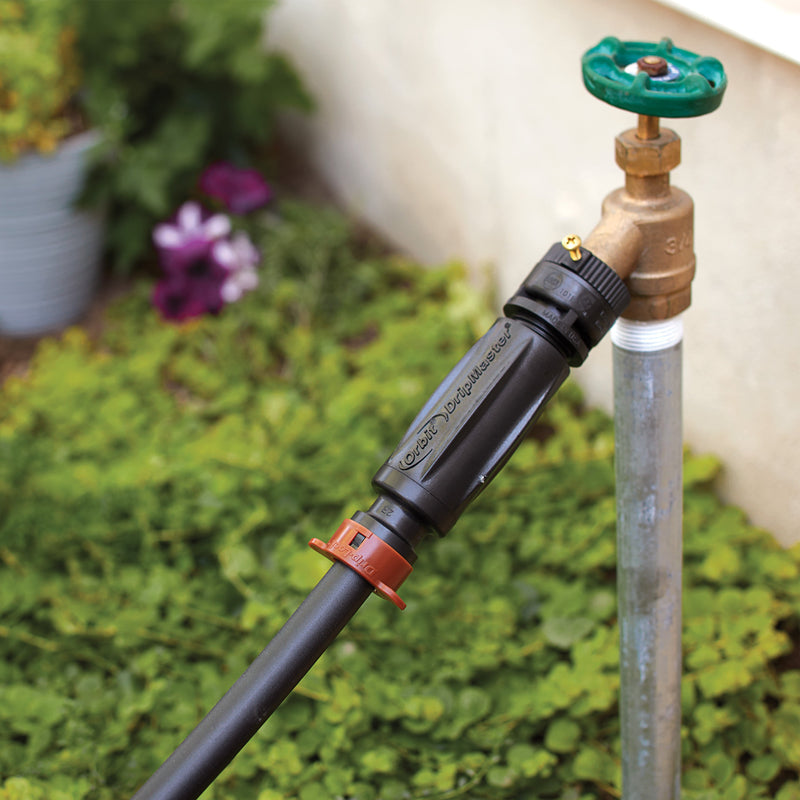 Load image into Gallery viewer, 3/4-in. FHT x 1/2-in. Drip-Lock® 3-in-1 Filter, Pressure Regulator, and Drip Tubing Adapter 67738
