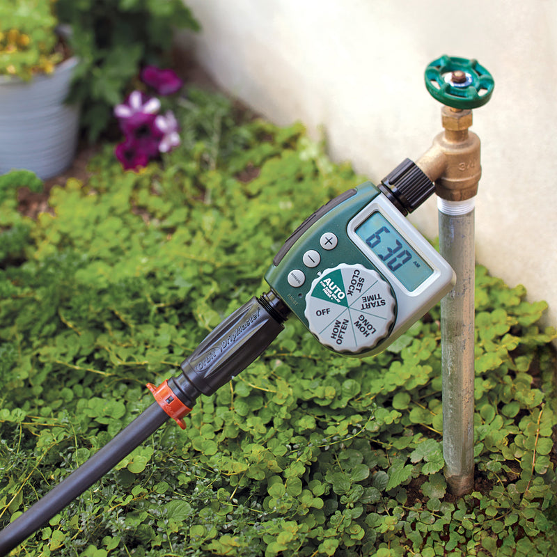 Load image into Gallery viewer, 3/4-in. FHT x 1/2-in. Drip-Lock® 3-in-1 Filter, Pressure Regulator, and Drip Tubing Adapter 67738
