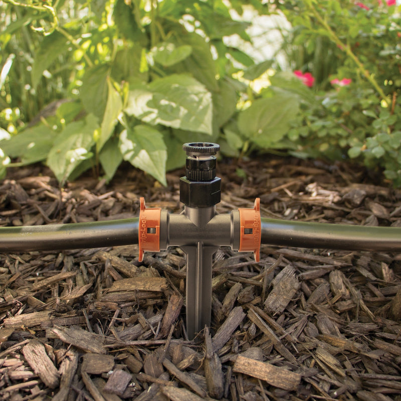 Load image into Gallery viewer, 1/2" MPT x 1/2" Drip-Lock x 8" Inline Stake 67991
