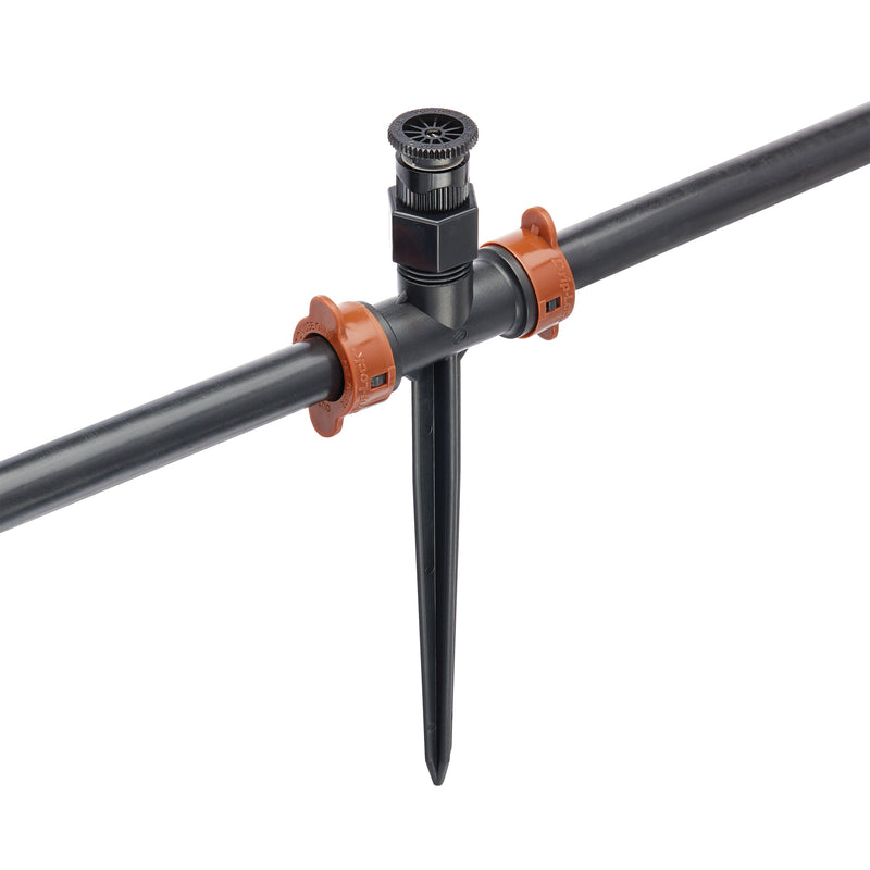 Load image into Gallery viewer, 1/2" MPT x 1/2" Drip-Lock x 8" Inline Stake 67991
