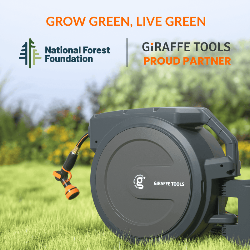 Load image into Gallery viewer, Retractable Garden Hose Reel-1/2in-130ft
